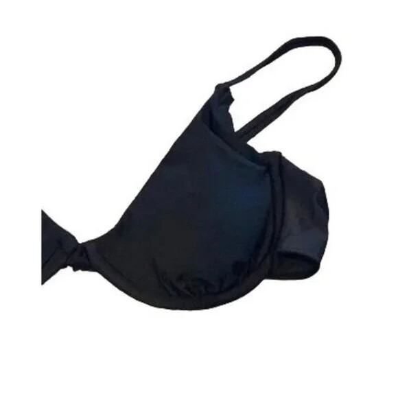 NWT Andie The Sicily Top Underwire Hook Closure Removable Cups XS Black #3690 - Picture 3 of 15
